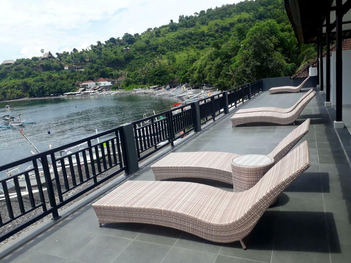 Galang Kangin Bungalows Амед Экстерьер фото