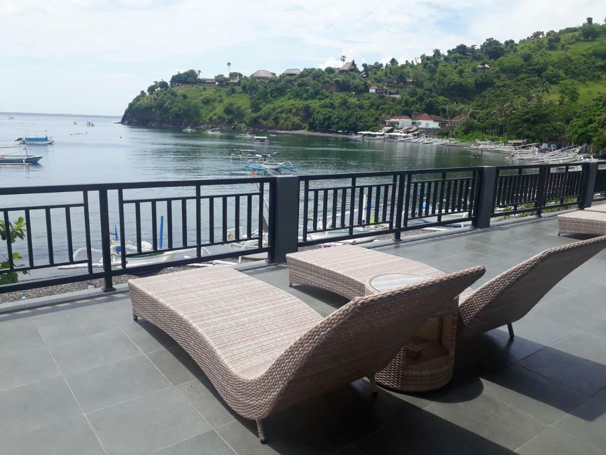 Galang Kangin Bungalows Амед Экстерьер фото